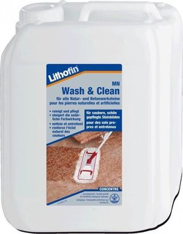Lithofin MN Voordeelpakket - Wash en Clean &amp; Glans en Schoon - 2 x 5L