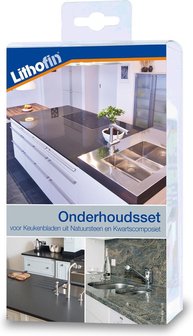 Lithofin MN Onderhoudsset - Vuiloplosser 500ml en Easy-Clean 500ml