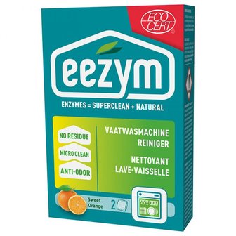 Eezym - Vaatwasmachine Reiniger - 2 zakjes