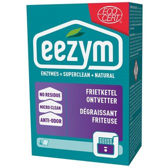 Eezym - D&eacute;graissant pour Friteuse - 4 sachets
