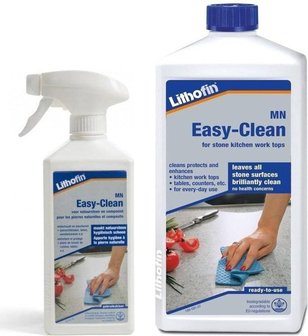 Lithofin MN - Easy-Clean (Navulling) - 1L + 500ml Spray  - Voordeelpack