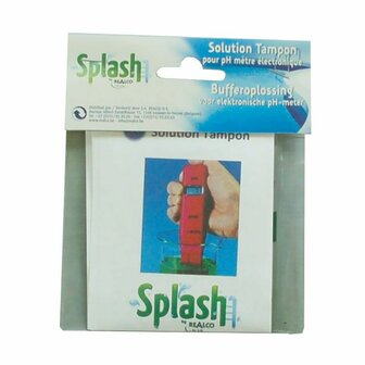 Splash - Solution Tampon pour pH-Mètre Électronique