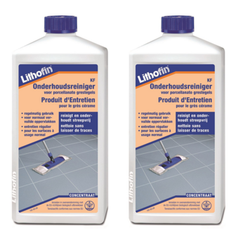 Lithofin KF - Onderhoudsreiniger - 2L - Voordeelpack