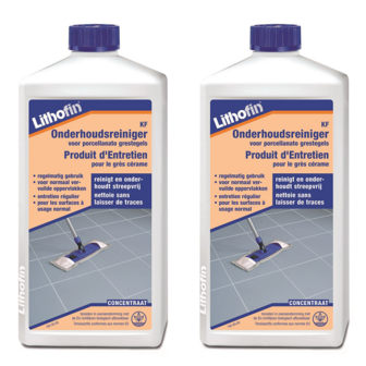 Lithofin KF - Nettoyant d&#039;entretien - 2L - Pack