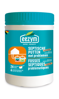 Eezym - Onderhoud septische putten met problemen - 26 dosissen (6 maand)