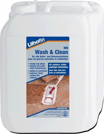Lithofin MN Voordeelpakket - Wash en Clean & Glans en Schoon - 2 x 5L